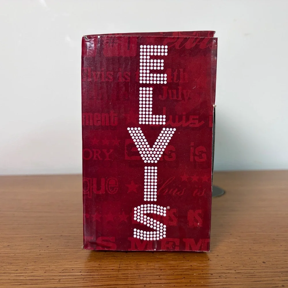 Elvis Presley Pub Glass Set 16oz Silver Buffalo Rock and Roll Memorabilia 2pk